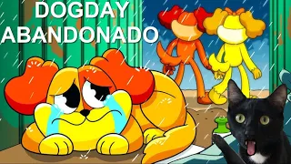 DOGDAY ABANDONADO AL NACER Poppy Playtime 3 Animación vs reacción de gatitos Luna y Estrella