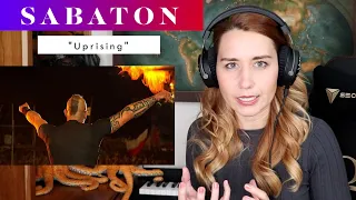 Sabaton "Uprising" REACTION & ANALYSIS by Vocal Coach/Opera Singer