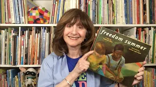 Interactive Read Aloud Kids' Book: FREEDOM SUMMER by Deborah Wiles, illustrated by Jerome Lagarrigue