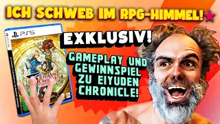 Ich bin im RETRO-RPG-HIMMEL 😭 Exklusives GAMEPLAY & GEWINNSPIEL zu EIYUDEN CHRONICLE: HUNDRED HEROES