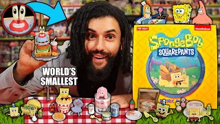 Opening A FULL CASE OF SPONGEBOB SQUAREPANTS POPMART PICNIC PARTY MYSTERY FIGURES! (SMALLEST EVER!!)