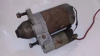 Starter Motor Restoration - Toyota Liteace van starter motor Restoration