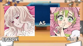 Diabolik lovers react to yui as mitsuri || part 2 || gacha reaction || ☆ Maessi ★