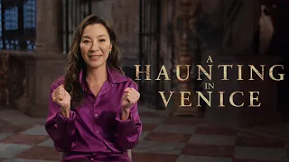 A HAUNTING IN VENICE interviews Kenneth Branagh, Michelle Yeoh, Tina Fey, Jamie Dornan, Kelly Reilly