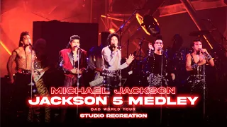 Michael Jackson - Jackson 5 Medley | Bad World Tour (Instrumental Studio Remake)