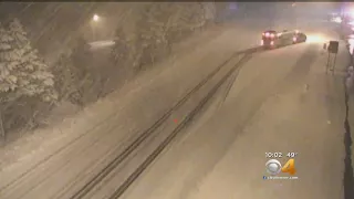 Early Fall Snow Disrupts Traffic On I-70