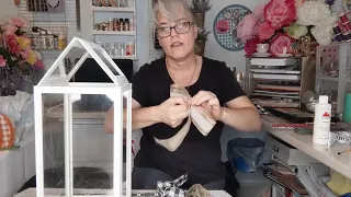 How to Make a Lantern / Dollar Tree Frames