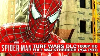 SPIDERMAN DLC Full Walkthrough - TURF WARS - No Commentary [PS4 Spiderman DLC]