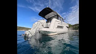 JEANNEAU MERRY FISHER 895 ON SALE !  SEA TRAIL (Engine Perfomance,autopilot,zig zag,180deg turn)