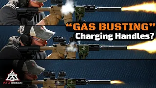 [TESTED] Do "Gas Busting" AR Charging Handles Actually WORK? | Part 1