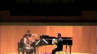 Brahms Horn trio op40, 4th mov,