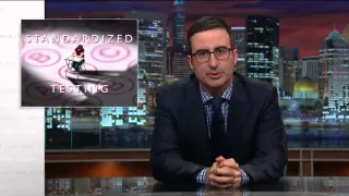 Last Week Tonight with John Oliver  Standardized Testing HBO (1st Minute)