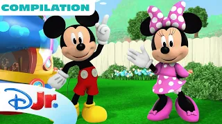 Every Me & Mickey Vlog | Mickey Mouse Compilation | Music, Dance, DIY & Story Time! | @disneyjunior