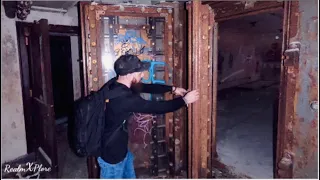 Exploring Abandoned Bank With Massive Vaults And Secret Safes