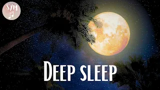 Fall asleep in under 5 minutes | Stress relief frequency | Melatonin release music