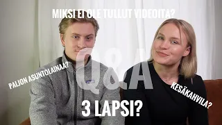 Q&A: 17 kysymystä ja vastausta!