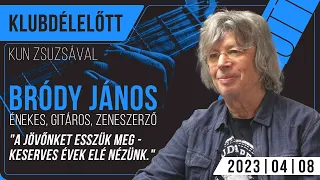 "Egyre mélyebb árkokat látok a magyar közéletben." - Bródy János a Klubrádióban (2023.04.08.)