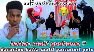 uuff #darartun malif hafla #yasiminif gote ?  uuf #yasimin miskina video hanga dhuma dawadha😭😭