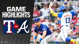 Rangers vs. Braves Game Highlights (4/20/24) | MLB Highlights