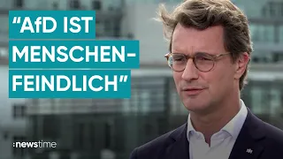 Hendrik Wüst lobt CDU-Chef Merz, kritisiert die Ampel und äußert sich zur AfD