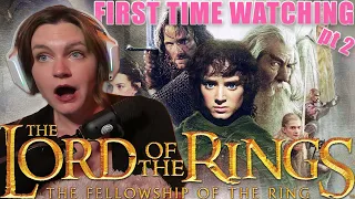 FIRST TIME WATCHING The Lord of the Rings: The Fellowship of the Ring | Movie Reaction | part two