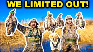 Duck Hunting THOUSANDS of Birds at My 17 ACRE Lake!!! (Catch Clean Cook)