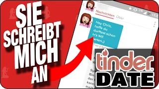 FRAU SCHREIBT HÄSSLICHEN TYPEN BEI TINDER AN - Chat vom Anschreiben bis zur Nummer | Tinder Deutsch