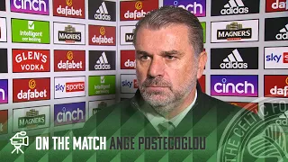 On the Match with Ange Postecoglou | Celtic 4-2 Dundee United | Celts claim all 3 pts in late win!