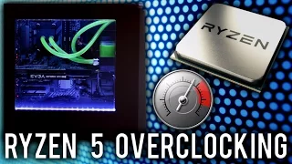 How to Overclock a Ryzen 5 1600 CPU - Super Easy!