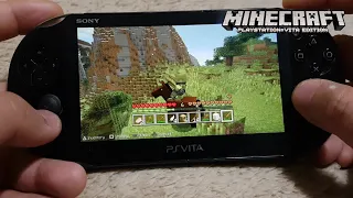 Minecraft on PS VITA