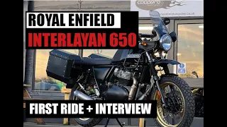 A bigger Himalayan? - Interlayan 650 First Ride