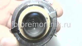 Отчет ремонта фотоаппарата Agfa Isolette III, объектив Solinar 1: 3,5 / 75, Синхро-Compur.(Краков)