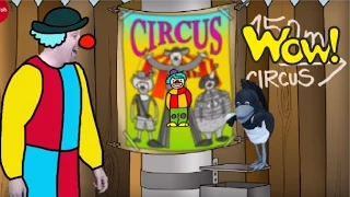 Come and see the clowns at the circus | English For Children | English For Kids