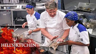 "Leave Me Alone, I'll Do It Myself" Gordon Has To Cook For VIP | Hell's Kitchen