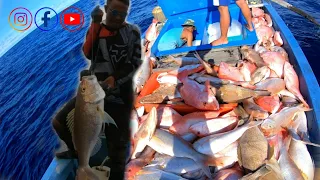 Mancing Di Laut Menggunakan Umpan ini.fullstrike ikan Besar Sampai Kewalahan