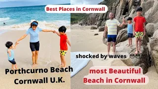 Most beautiful Beach in U.K.|Porthcurno Beach Cornwall| Minack Theatre Cornwall|Blessed Home