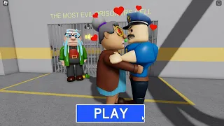 LOVE STORY | GRANDMA FALL IN LOVE WITH BORRY? OBBY in ROBLOX #roblox #obby