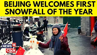 Central China Welcomes Year's First Snowfall | Beijing's Snowy Days | English News | N18V