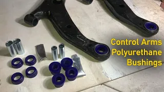 Replacing Rubber Bushings with Polyurethane | Control Arms
