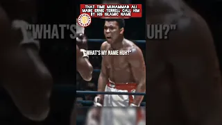 "WHAT'S MY NAME" MUHAMMAD ALI VS ERNIE TERRELL #boxing #boxingnews #boxeo