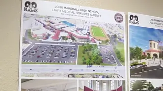 Video: First day for John Marshall High School Law Magnet program