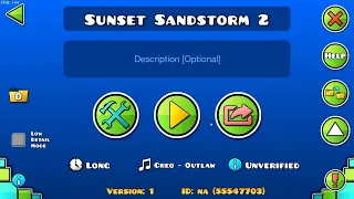 Black Blizzard and Sunset Sandstorm no longer possible :( / Geometry Dash 2.2