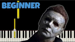Michael Myers Theme Song | Easy Piano Tutorial for Beginners