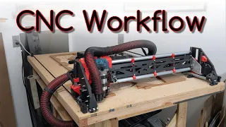 Workflow of a CNC project - LowRider CNC v3 -