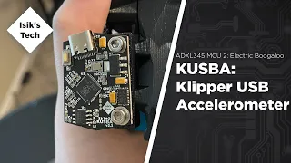 Klipper USB Accelerometer PCB for Easy Input Shaper Tuning