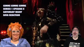 American Reacts to Gimme Gimme Gimme - Series 1 Episode 5 Saturday Night Diva