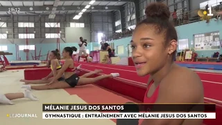 Gymnastique : entraînement avec Mélanie Dos Santos