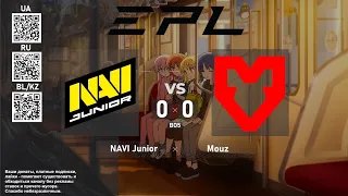 NAVI Junior vs. MOUZ - European Pro League Season 17 Final  - BO5 @4liver (Гетеросексуальный стрим)