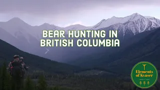 Bear hunting in British Columbia (Björnjakt i Kanada)