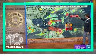 Tracking the Tropics: Tropical Storm Gaston forms in the Atlantic, Fiona churns near Turks and Caico